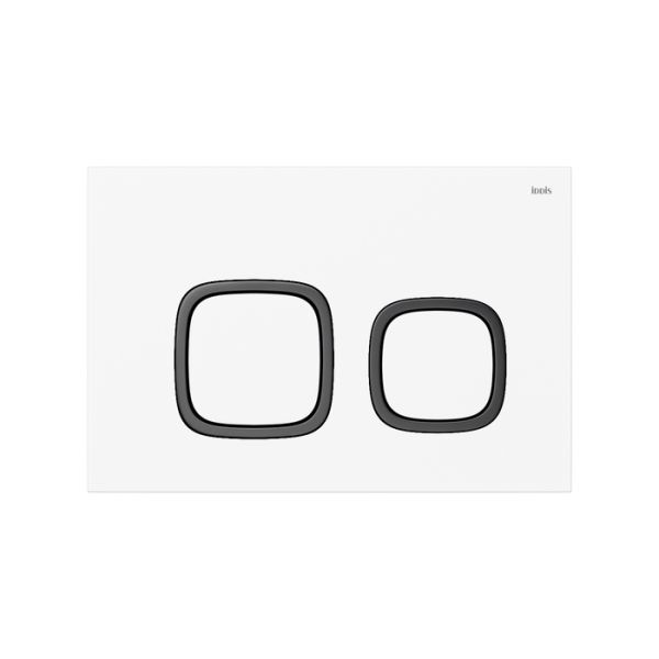 Панель смыва IDDIS Unifix UNI04WBi77, белая матовая